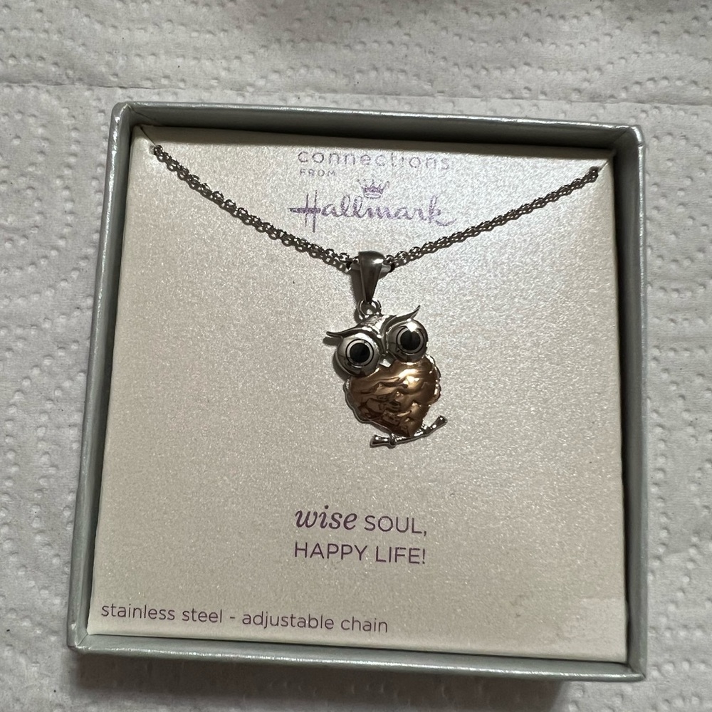Connections from Hallmarks brand new silver tone necklace